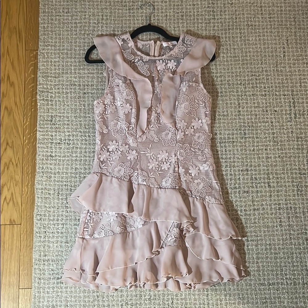 Pink Parker Mini Dress Size 8